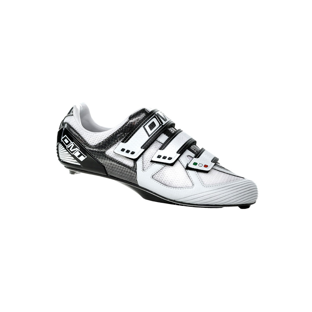 DMT RADIAL 2 - WHITE/BLACK/SILVER (ROAD)