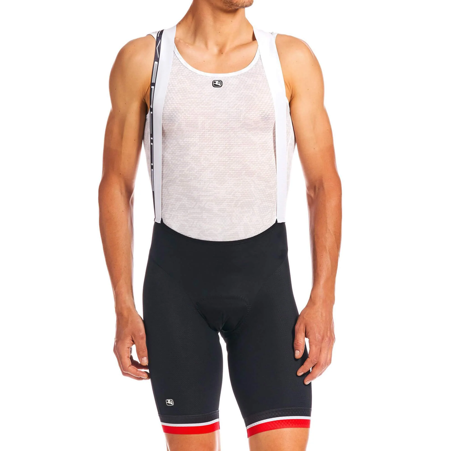 Silverline Bib-Shorts Black-Red