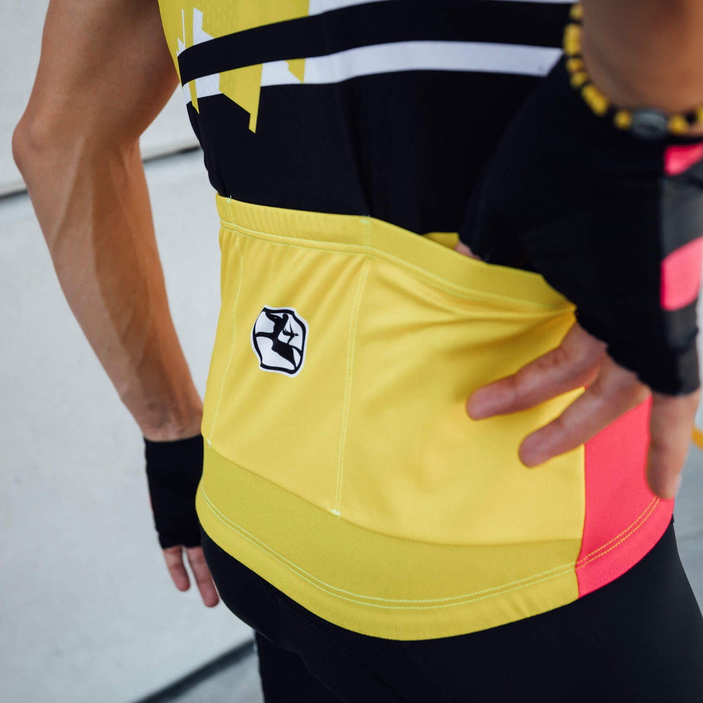 Vero Pro S/S Jersey Piramide (YELLOW - MAGENTA - WHITE)